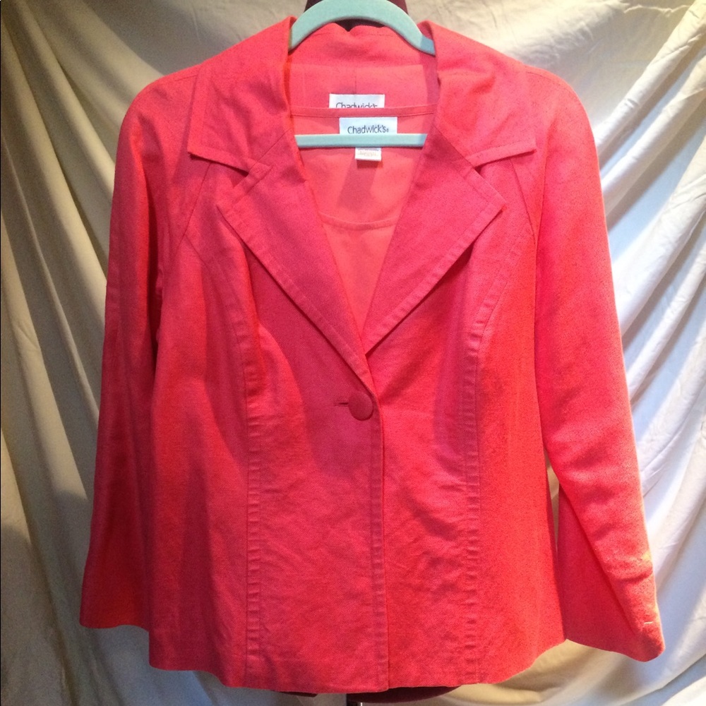 Chadwick’s Coral 12P jacket with shell